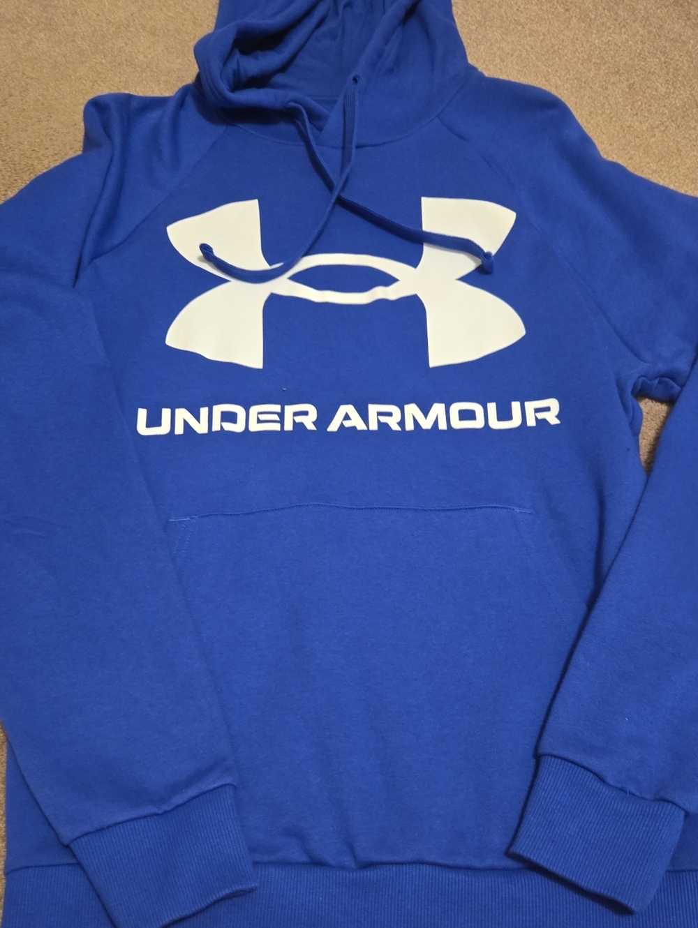 Under Armour Blue Logo Hoodie
